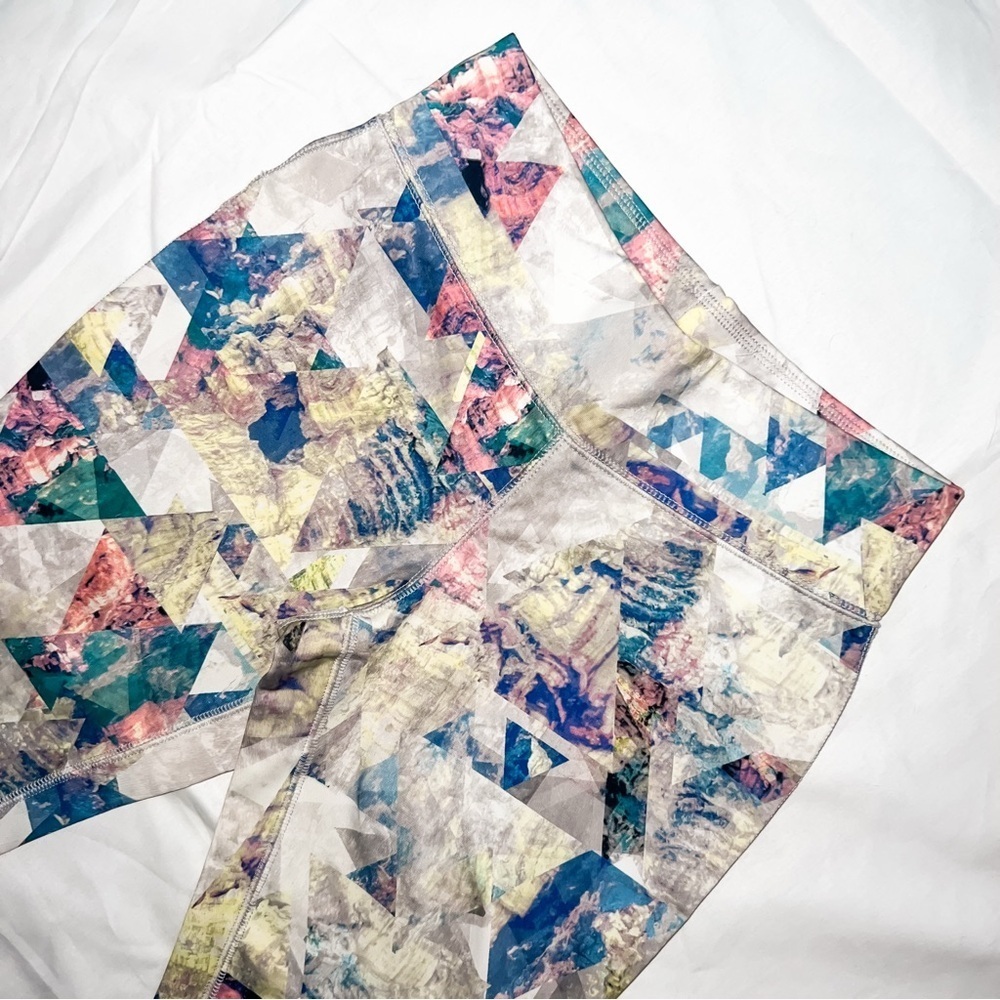 Mossimo Supply Co. Womens Multicolor Geometric Leggings, Size S - Picture 5 of 6